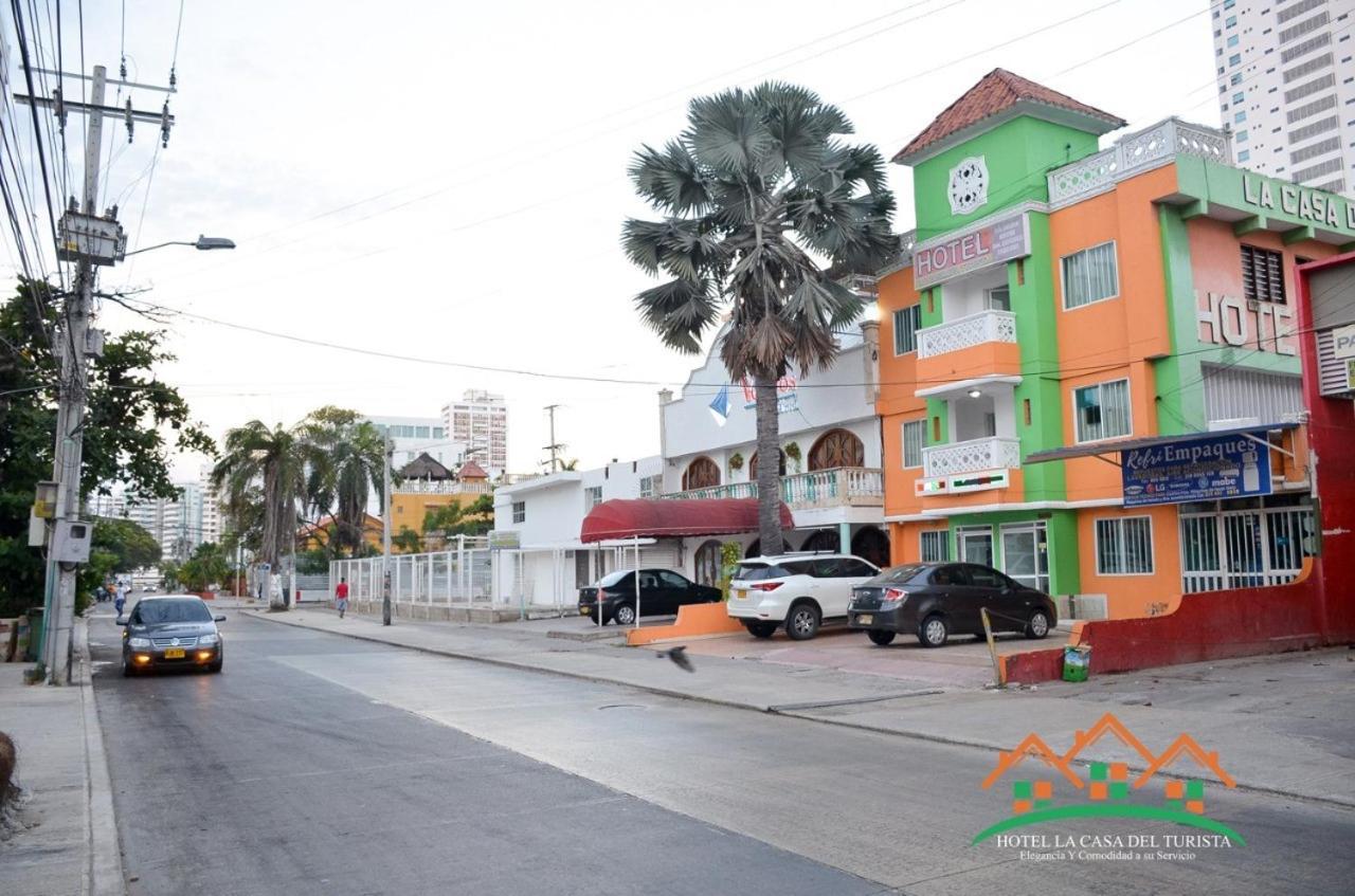 Hotel La Casa Del Turista Cartagena ภายนอก รูปภาพ