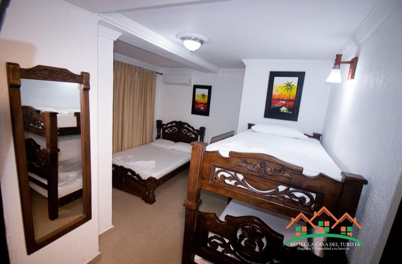 Hotel La Casa Del Turista Cartagena ภายนอก รูปภาพ